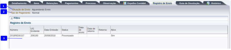 Arquivo:Aba Registro de Envio - OB Orçamentárias.png